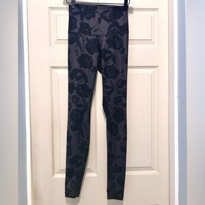 Lululemon floral full length leggings size 4